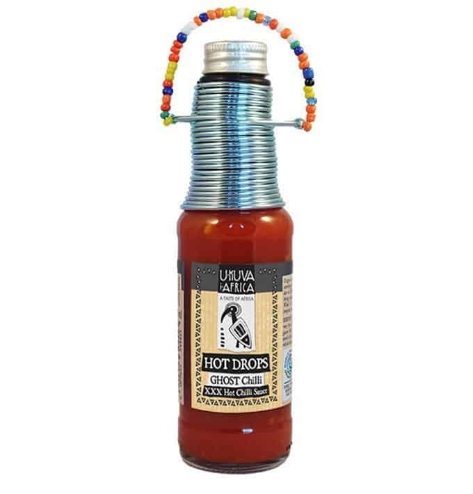 African Sauces Hot Drops Ghost Chilli