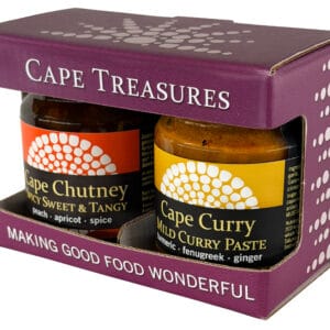 Bobotie Set -  Cape Chutney & Mild Yellow Cape Curry - inkl. 2 Bobotie Rezepte!