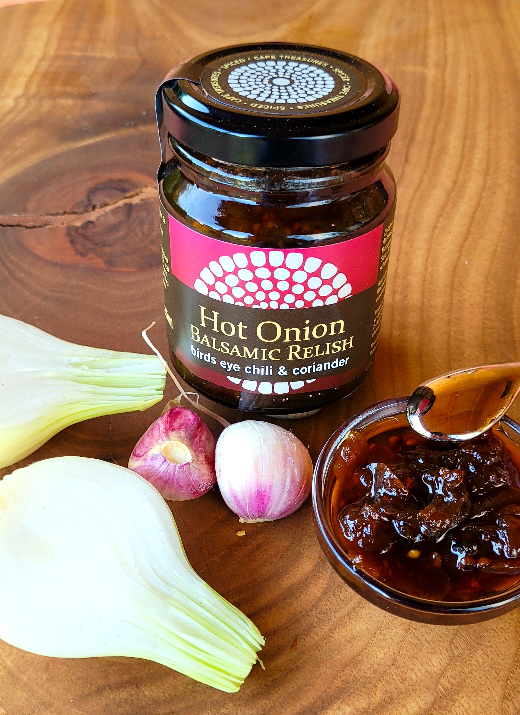 Hot Red Onion Relish - Süss trifft scharf – und das richtig gut.